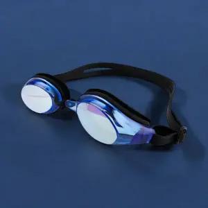 베르스튜디오몰 수경 미러 블루 프로 낫소 성인용 도수물안경