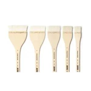 화홍 빽붓100 1~5호 배경붓 납작붓 와이드브러쉬 백붓