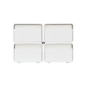 플라팜 수플레 미니 틈새 슬림 모듈 서랍장 4단 CCCC BNS