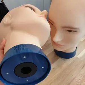 고품질 얼굴 민두 헤드 마네킹 두피문신 연습용 SMP (WD95291)