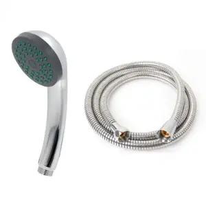 고품질 수압상승 샤워줄 호스줄 샤워기 2m 레인 크롬 교체 고 (WD95026)
