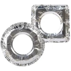 10P 은박 가스렌지 화구 커버 찌든때 기름튐 기름때 방지 덮개 국물 흘림 자국 청소 위