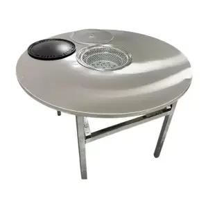 고기집 테이블 숯불 숯불테이블 원탁 업소용 원형