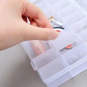 고품질 투명 알약통 악세서리케이스 악세서리보관함 비즈케이 (WD957EF)