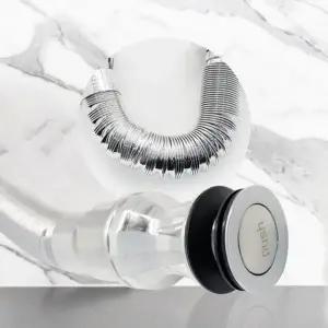 고품질 화장실 자동폽업 세면대 트랩일체형 WT HLBATH 배수관 (WD9582C)