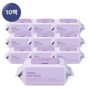 베베숲 아기물티슈 프리미어 캡형 70매, 10개