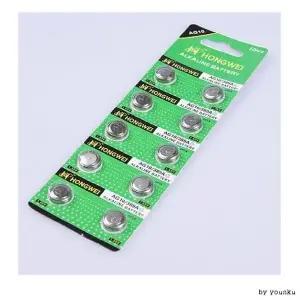 고품질 전지 리 수은전지 낱개2p AG10LR1130389A (WD987FC)