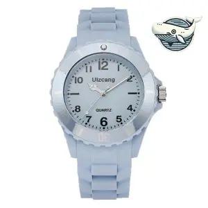 [콩심팥심]여학생 커플 젤리 손목 시계 데일리 쿼츠 시계