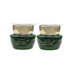 [김정문알로에] 세레브 퓨어 알로에 모이스트 젤리크림 55ml 2개