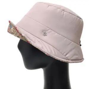[플릭앤플록]CAU012.장미 패딩 중년여성 벙거지모자 엄마 할머니 겨울 외출 모자_P408182809