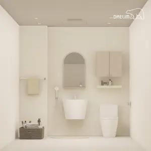 [무22개월]대림바스 오트뮬리 디자인장 소형욕실 리모델링