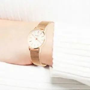 [콩심팥심]베이직 손목시계 여성 정장 오피스룩 팔찌겸용 시계 메탈손목시계