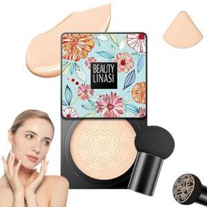 리나시 클리어 커버 뷰티 크림 에어 쿠션 CC 보습 컨실러 롱래스팅 메이크업 A Lvory