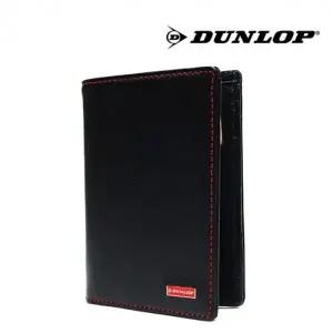 던롭 남성용 소가죽 에디션 중지갑 DL-WEL106 BK