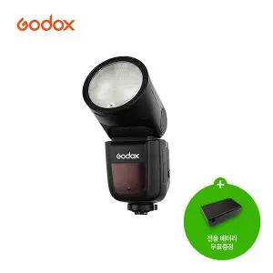 고독스 GODOX V1 라운드헤드 카메라플래시 스피드라이트