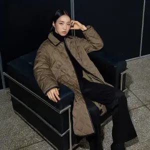 [Jason wu]25FW Selma 마틀라세 퀼팅 골드 덕다운 코트 (3 COLORS)