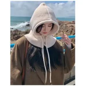 J2K 니트 바라클라바 후드 목도리 넥워머 모자 머플러