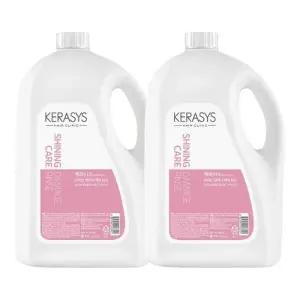 [셀러허브]케라시스 샤이닝 데미지 케어 린스 4L X 2개 대용량 부드러운 윤기있는 머릿결 (S41300201)