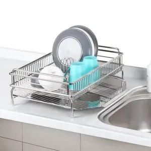 H-304올스텐1단 주방 설거지 싱크대 그릇 식기건조대 그릇건조대