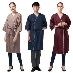 요들 턴포인트 가운 BB010  미용가운 3칼라