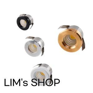 3W 미니 LED 매입등 1인치 매입형 조명 캐비닛 하부 COB 다운라이트 220V/12v 27 구멍