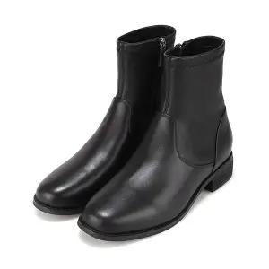 [25FW 신상]바바라 양가죽 스판 여성 앵클부츠 3cm_BBI857