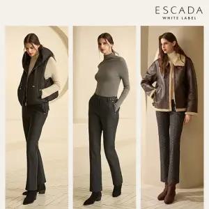 에스까다화이트라벨  기모팬츠 여성