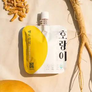 [쇼핑백 + 고급 보자기 포장] 호랑이 건강원 배도라지 (80ml * 20포)