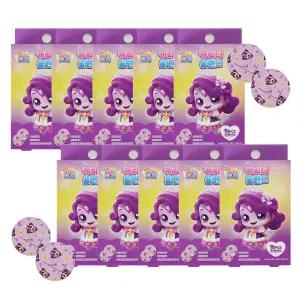 캐치티니핑 키즈밴드 10갑 원형 주사용밴드/일회용 상처 밴드 캐릭터 어린이집