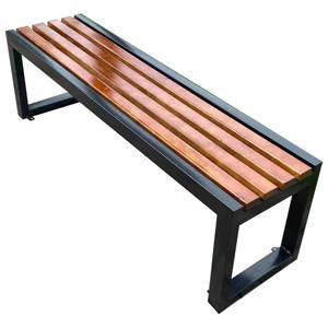 1m 야외 공원 스테인레스 벤치 의자