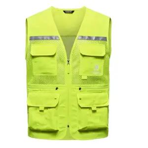 블랙야크 안전조끼 신호수 현장 베스트 야광 작업조끼