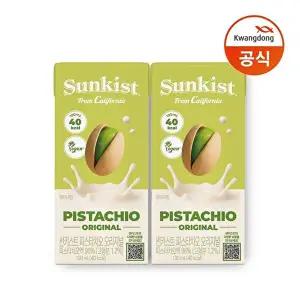 [광동]썬키스트 피스타치오 오리지널 190ml 24개