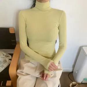 [모코블링]슬림 골지 폴라티 7컬러폴라티셔츠기본티이너티슬림핏목폴라겨울티셔츠목폴라티목티