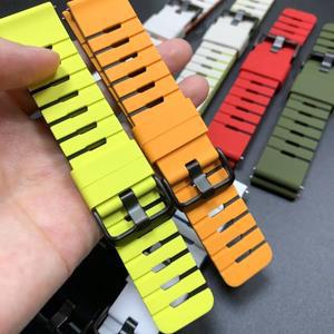 삼성 갤럭시 워치3 45mm 46mm/기어 S3 클래식 시계줄 22mm용 실리콘 스트랩 화웨이 GT6/가민 베뉴4용 시계