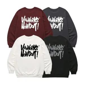 [벤웍스]NOW DOIT 오버핏 맨투맨 (VLS0083) 4color