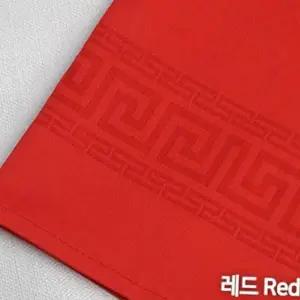 린넨냅킨 레드 테이블냅킨 호텔냅킨 디너네 카페넵킨