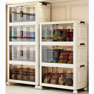 접이식 리빙박스 대용량 양문형 정리함 수납함 이동식 박스 대용량리빙박스