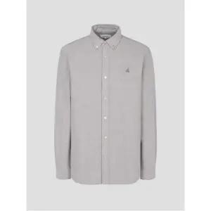 [빈폴멘] 브러쉬드 옥스퍼드 솔리드 셔츠  브라운 (BC4X64O25D)