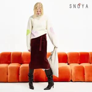 [SNOYA]스노야 25FW 호주산울100 인타샤 이중직 니트