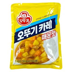 오뚜기 카레 매운맛 1kg