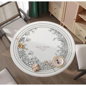 원형 식탁매트 대형 식탁 라운드 매트 테이블보 방수 실리콘