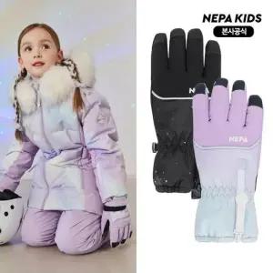 [네파키즈/택가69,000] KKF8105 씨엘 스키 지퍼 글러브 본사직영