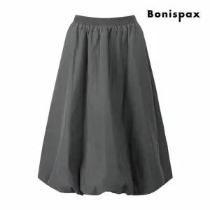 [보니스팍스] 볼륨 벌룬 패딩 스커트 (XPASK003M0)