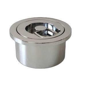 수영장 배수구 마개 스텐 욕조 304스테인리스 튜브 트렌치 풀장 라운딩(고무링) 벨브