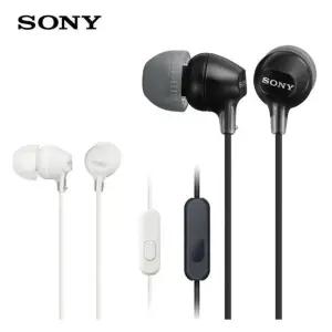 소니 유선이어폰 통화 음악 커널형 깔끔한 모바일/유선/이어폰/긴줄/스포츠/노트북/스테레오/고음질