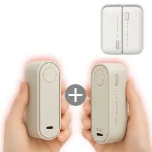 충전식 손난로 보조배터리 대용량 8000mAh 듀얼 마그네틱
