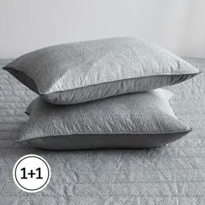 티파니 극세사쎄미 반반 베개커버40X60_2장