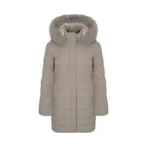 [크로커다일레이디] 크로커다일 레이디 후드탈부착 중기장 덕다운 패딩CLDWDW207