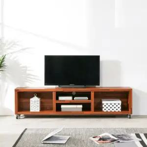 다리거실장 tv받침대 이동식 거실장 1500