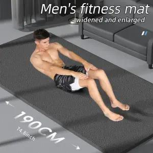 스트레칭매트 요가 홈트 가정용 전문 TPE 매트 필라테스 바닥 운동용 남성 이상적 엑스트라 와이드 라지